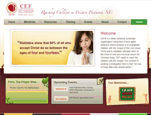 Tablet Screenshot of cefwesternpiedmont.com